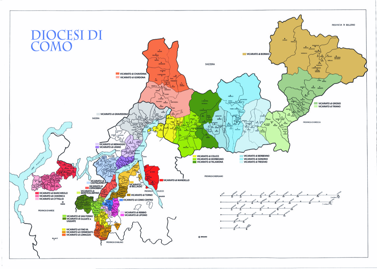 Cartina Diocesi NOV. 2018