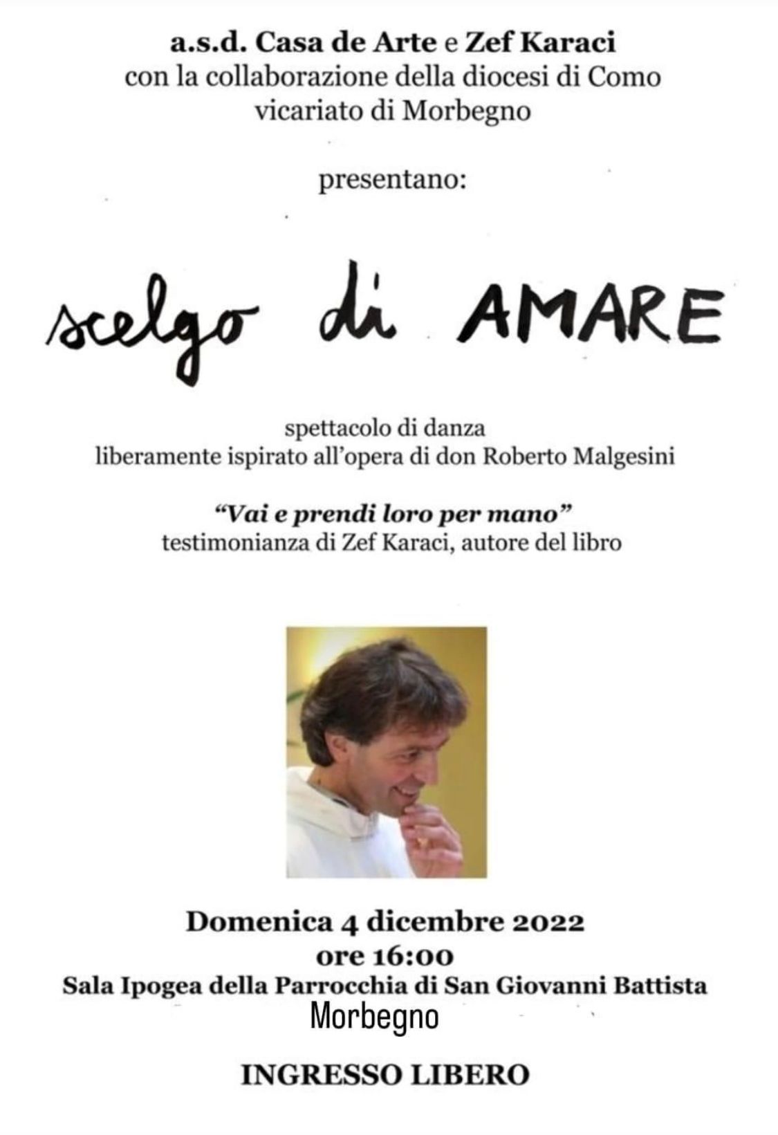 Scelgo di Amare - don Roberto Malgesini