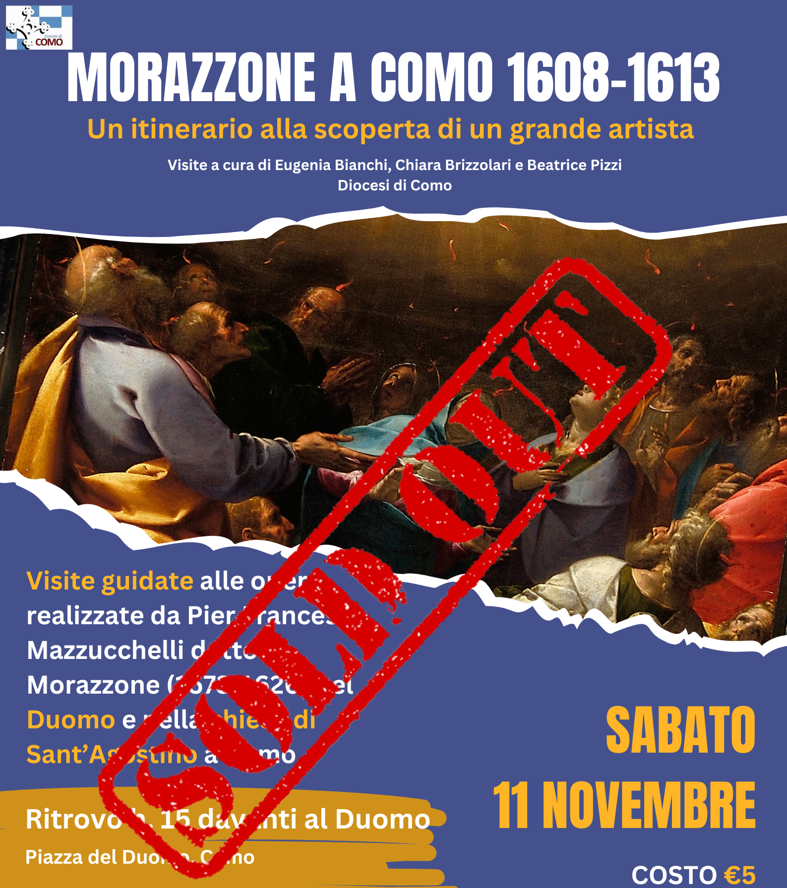 Locandina Morazzone a Como sold out foto